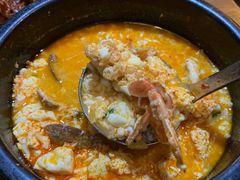 海鲜豆腐汤-包装马车·韩国料理·포장마차