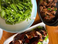 蒜泥空心菜-李东农庄(中南百草园地标店)