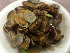 姜葱炒花蛤-阿杰臻选海鲜饭店(普陀山店)