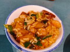 海肠捞饭-日月明小渔村•海肠捞饭•大连海鲜(星海广场店)