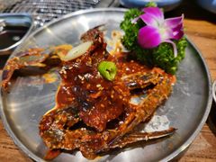 -明洞阿姨·韩式酱蟹烤肉·创意料理(三元桥店)