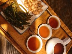 迎客功夫茶及小菜-大洋家·精品潮汕菜·生腌砂锅粥(天河东路店)