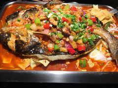 蒜香味烤鱼-鸣记脆皮烤鱼·海鲜烤鱼(亿合城店)