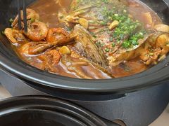-新天明砂锅鱼头煲