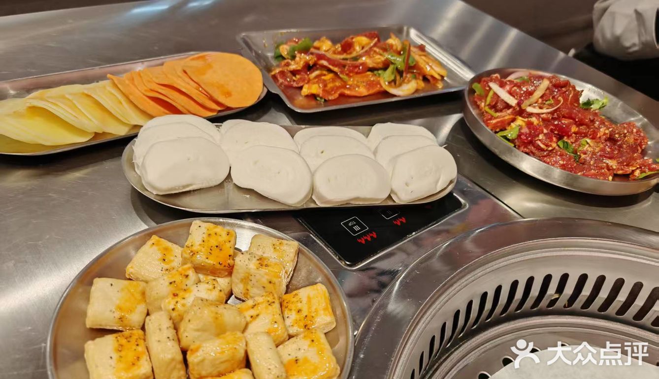 尝鲜烤肉美味