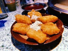 手工蛋煎糍粑-鸿姐老火锅(静安店)