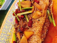 干烧黄鱼-烤肉季饭庄