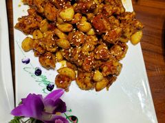 金蒜牛肉粒-惠宾饭庄(中山路店)