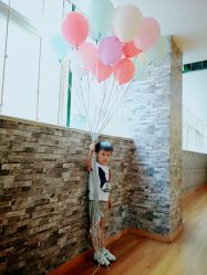 -小鲤鱼生日气球派对会场策划布置