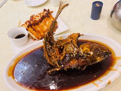 罾蹦鲤鱼-奥华餐厅·老张记(台基厂店)