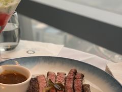 主菜澳洲谷饲180天牛眼-天玑高空江景餐厅&酒吧Sky Secret Restaurant&Bar