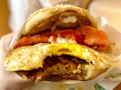 烧饼里脊煎蛋-真素诚(玉泉路总店)
