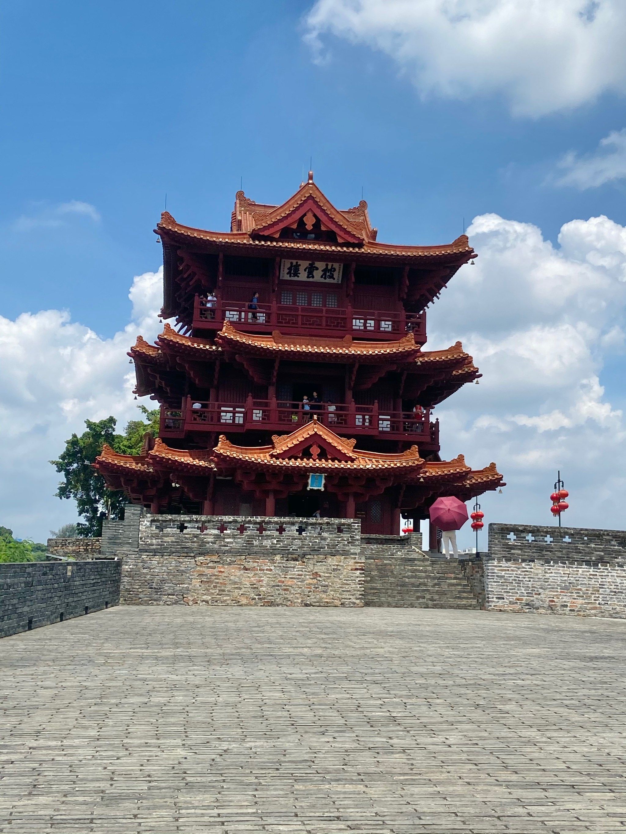 我的肇庆旅游攻略|肇庆古城墙&披云楼