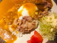 温泉蛋牛肉咖喱饭-醉虎传(南锣鼓巷店)