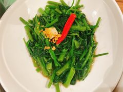 秘制虾酱炒空心菜-帕蓝·暹罗料理(大学路店)