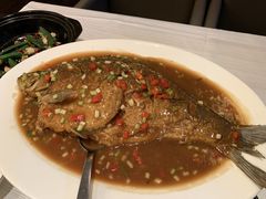 葱烧有机武昌鱼-湖滨客舍·湖北菜