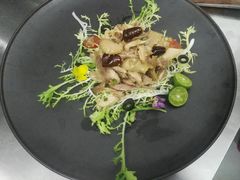 山椒青柠走地鸡，麻麻的又有青柠的味道-山顶餐厅·山居菜