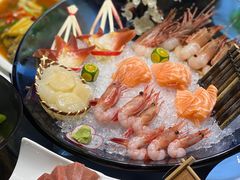 刺身拼盘-潮三爷砂锅焗海鲜·生腌·海鲜粥(朝晖店)
