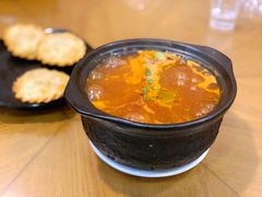 番茄牛肉-三鞭一花·独一处·元英砂锅(海光寺店)