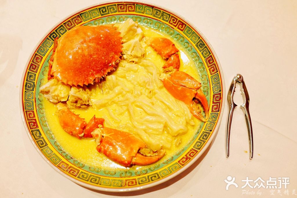 花雕蒸肉蟹拌陈村粉