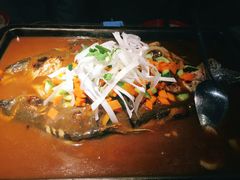 酱香烤鱼-探鱼·鲜青椒爽麻烤鱼(增城东汇城店)