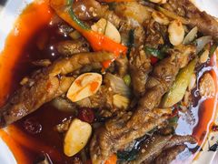 炒鸡爪-城边边烧烤-魏晋烤肉旗舰店