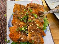 盐烤精品五花肉-樱の千渡日式料理·铁板烧•烧鸟(金盛田广场店)