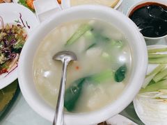 菜胆竹荪汤-大鸭梨烤鸭店(金顶街店)