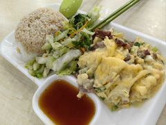 叉烧滑蛋饭-清华澜园教工餐厅