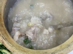 -长城砂煲田鸡粥