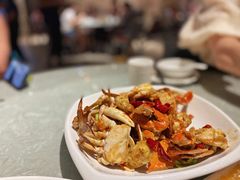 葱姜炒兰花蟹-达叔香味海鲜(海棠68环球美食街店)