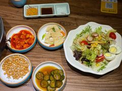 -明洞阿姨·韩式酱蟹烤肉·创意料理(三元桥店)