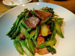 沙茶酱芥兰炒牛肉-大鸽饭(岗顶店)