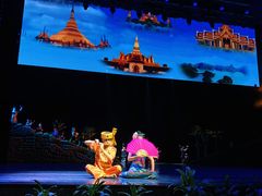 -澜沧江湄公河之夜歌舞篝火晚会