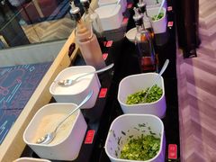 自助调料区-热火朝天鲜切牛肉火锅(南强街巷店)