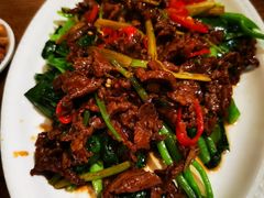 芥兰炒牛肉-潮中人·潮州菜(益乐路店)
