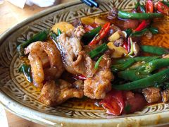 小炒肉、野菜-胖妈酸汤鱼(总店)