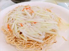 韭菜肉丝两面黄-老人和饭店(淮海中路店)