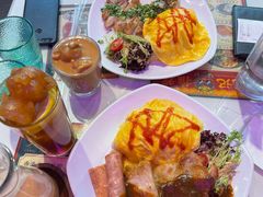 黑椒杂扒蛋包饭-龙记·香港茶餐厅(海上世界店)