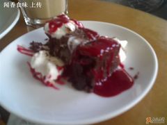 巧克力泡蛋糕-榖屋house of flour(张江首店)