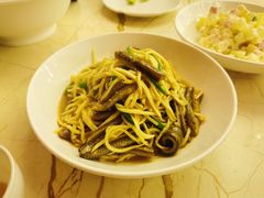 茭白炒鳝丝-玫瑰厅上海菜(兴国路店)