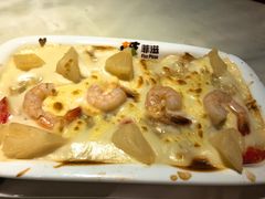 大虾菠萝焗饭餐-菲滋意式餐厅(加州阳光二店)