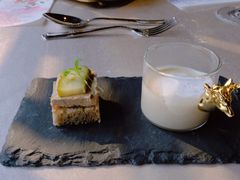 餐前鹅肝＋奶油蘑菇-北京古城老院厉晓麟精致菜