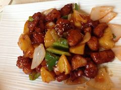 香菠芝麻鸡球-金百万烤鸭店(马甸店)