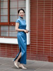 -伊莲妈妈装礼服旗袍高级定制