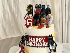 -咖咖熊蛋糕定制·英国蓝风车动物性淡奶油