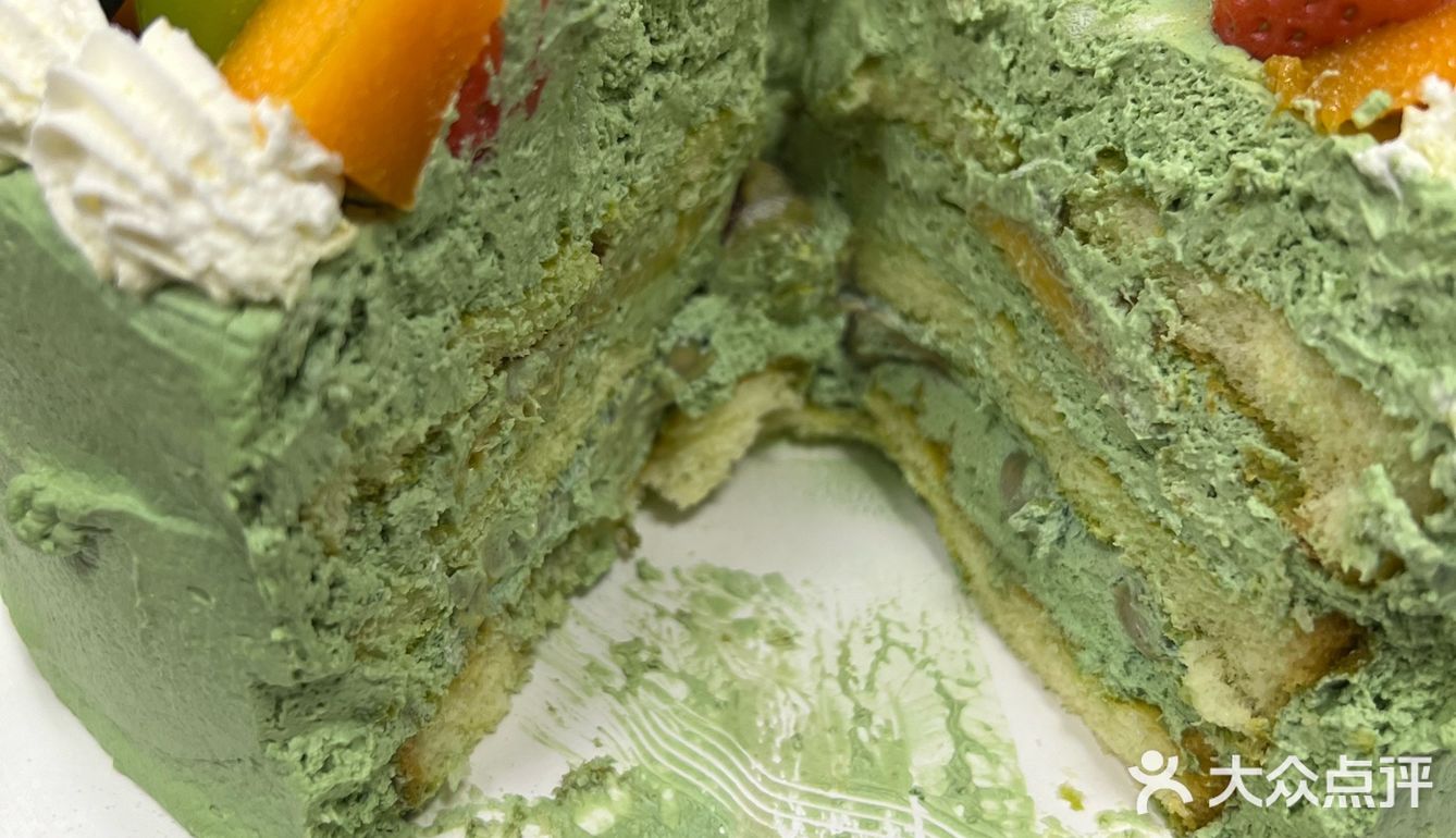 巴特烘焙 开心果奶油蛋糕