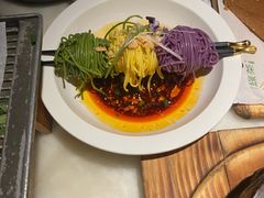 三色凉面-绿茶餐厅(松江万达店)