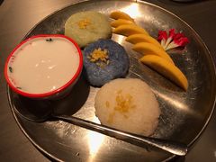 三色香芒糯米飯-新越盏·东南亚料理(捷登都会店)