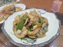 酱爆八爪鱼-海鲜人家(吕四店)